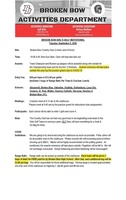 Broken Bow Girls Golf Guidelines for Tuesday September 8, 2020